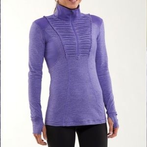 Lululemon run your heart out 1/2 zip pullover